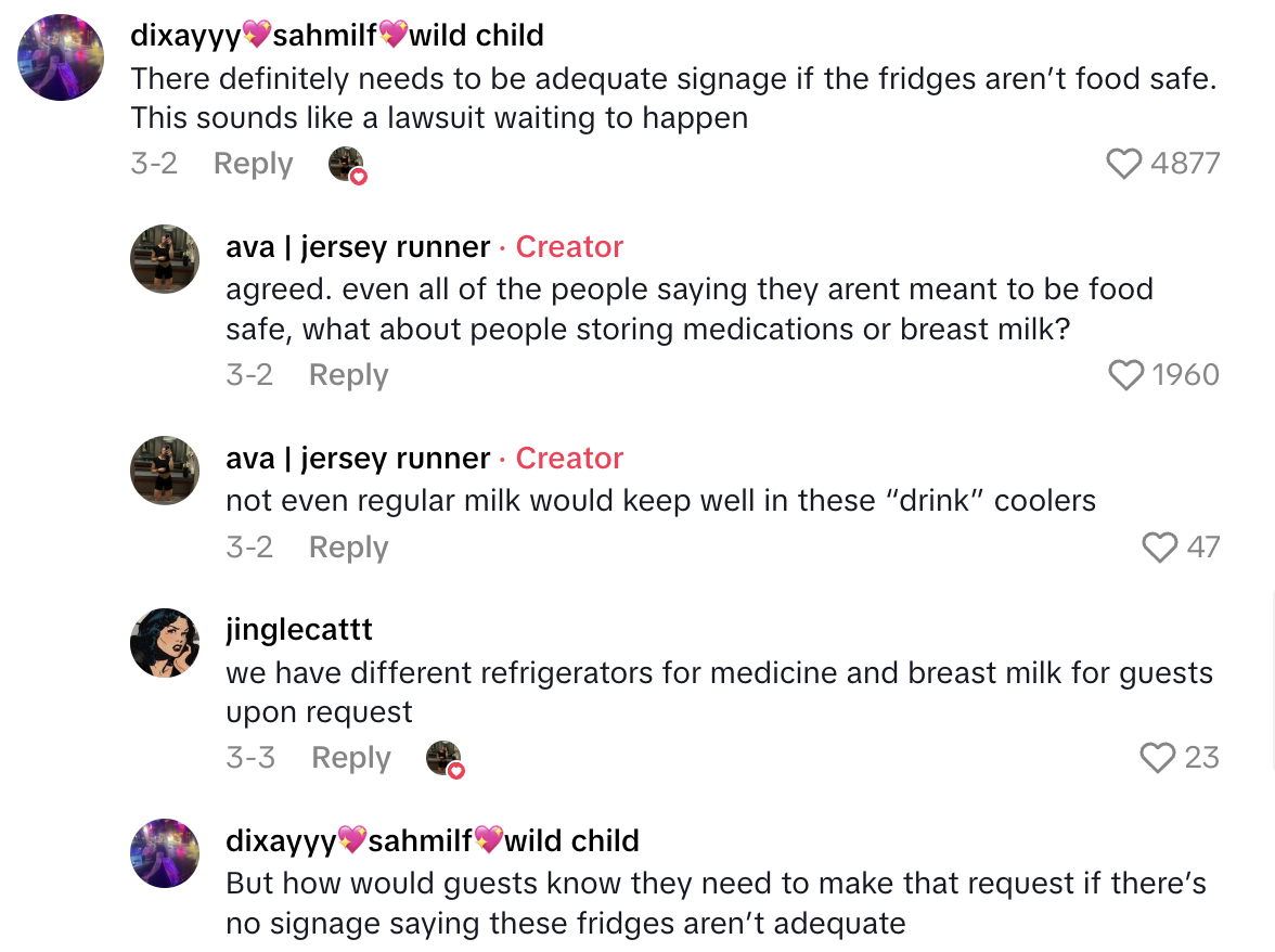 Screenshot 2025 07 06 at 9.36.51 AM I’m calling with kind of a weird question.   A Flight Attendant Called Out A Hilton Hotel Because Her Rooms Fridge Didnt Keep Her Food Cold